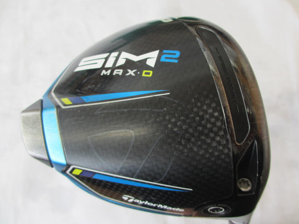 【中古】テーラーメイド SIM2 MAX-D ドライバー 10.5° Sフレックス 45.75インチ ヘッドカバーあり TENSEI BLUE TM50(SIM2) Cランク 右利き用 Taylormade ゴルフクラブ シム2マックスD ゴルフドゥ ゴルフ用品