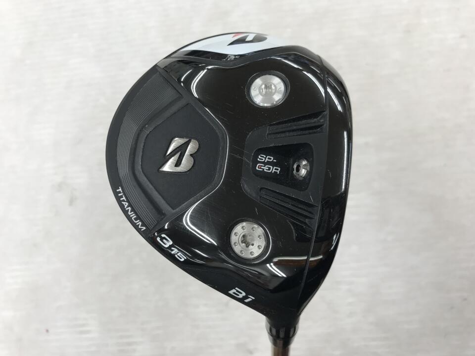 【中古】ブリヂストン B1ST フェアウェイウッド 3W 15° Sフレックス 43.5インチ Speeder 474EVOLUTION ? リシャフト品 Cランク 右利き用 BRIDGESTONE ゴルフクラブ ゴルフドゥ ゴルフ用品 GOLF DO 中古ゴル