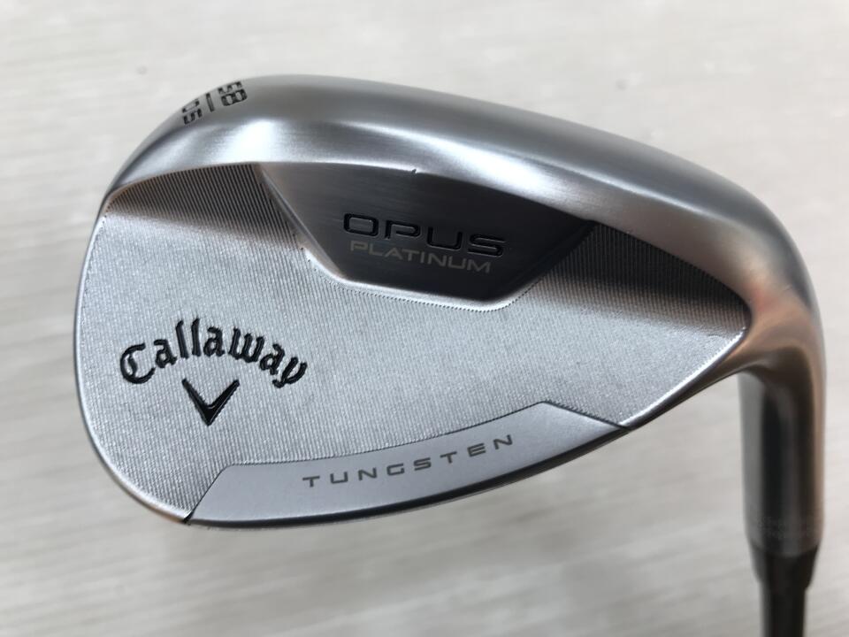 【中古】キャロウェイ OPUS PLATINUM クロム ウェッジ 58° S200フレックス 35.0インチ ダイナミックゴールド オニキス・ブラック Aランク 右利き用 Callaway ゴルフクラブ オーパスプラチナ