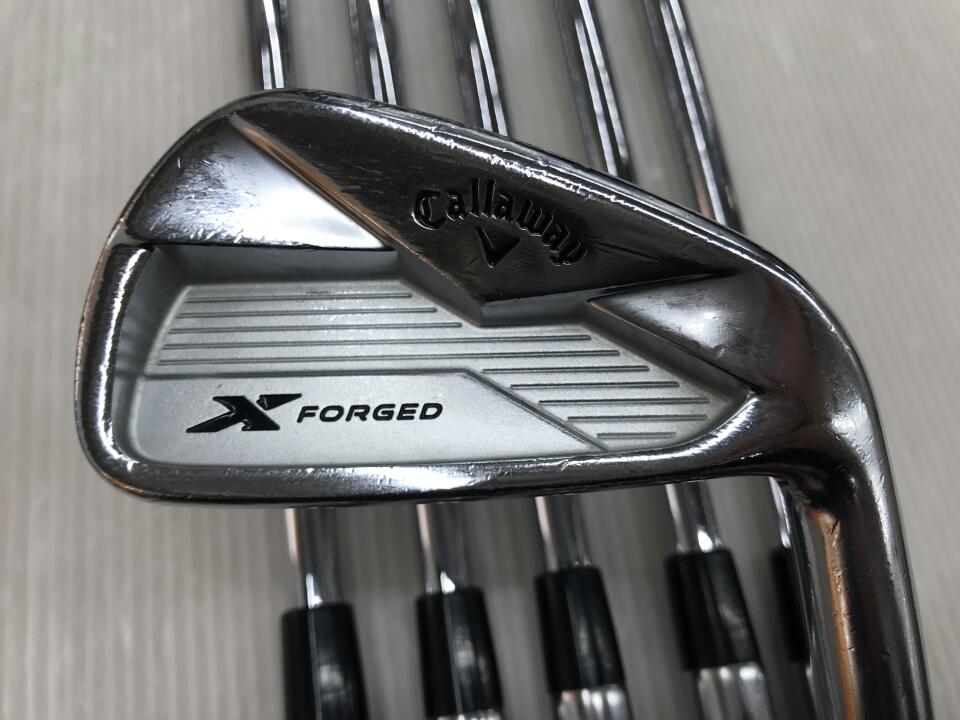 【中古】キャロウェイ X FORGED 2018 アイアンセット Sフレックス 38.0インチ NSプロ MODUS 3 TOUR 120 Dランク 右利き用 Callaway ゴルフクラブ エックスフォージド2018 ゴルフドゥ ゴルフ用品 GOLF DO 中古