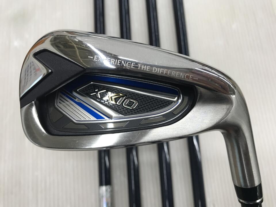 【中古】ダンロップ XXIO 12 ネイビー アイアンセット Rフレックス 37.75インチ MP1200 ネイビー Cランク 右利き用 DUNLOP ゴルフクラブ ゼクシオ12 ゴルフドゥ ゴルフ用品 GOLF DO 中古ゴルフクラブ