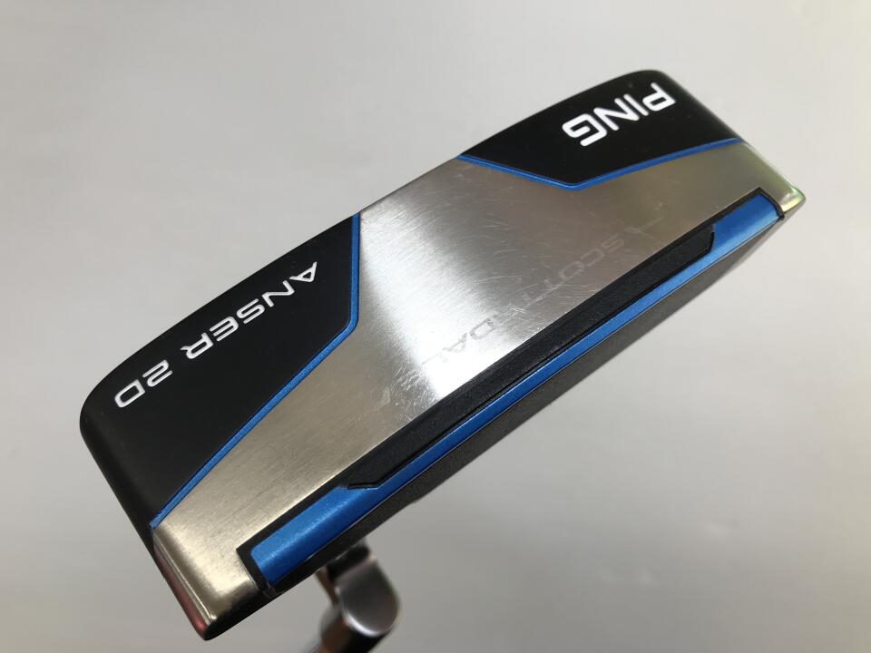 【中古】ピン SCOTTSDALE ANSER 2D パター 34.0インチ ヘッドカバーあり オリジナルスチール Cランク 右利き用 PING ゴルフクラブ スコッツデール アンサー2D ゴルフドゥ ゴルフ用品 GOLF DO 中古ゴル｜ゴルフ ドゥ 中古クラブ店