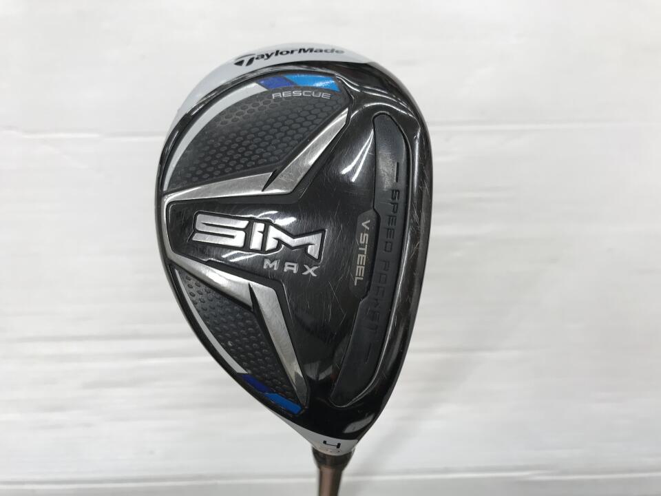 【中古】テーラーメイド SIM MAX ユーティリティ 22° Rフレックス 39.75インチ TENSEI BLUE TM60 Dランク 右利き用 Taylormade ゴルフクラブ シムマックス ゴルフドゥ ゴルフ用品 GOLF DO 中古ゴルフクラブ
