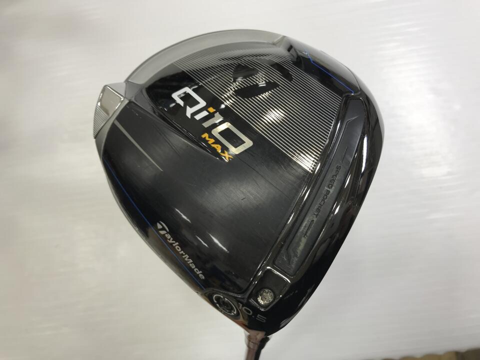 【中古】テーラーメイド Qi10 MAX ドライバー 10.5° SRフレックス 45.25インチ ヘッドカバーあり Diamana BLUE TM50 Cランク 右利き用 Taylormade ゴルフクラブ Qi10マックス ゴルフドゥ ゴルフ用品 GOLF DO