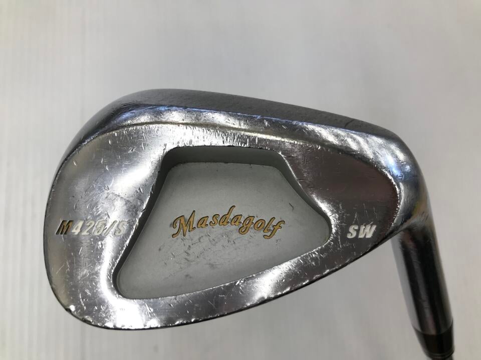 【中古】マスダ M425/S ニッケルクロム ウェッジ 58° S200フレックス 35.0インチ ダイナミックゴールド Dランク 右利き用 Masda ゴルフクラブ ゴルフドゥ ゴルフ用品 GOLF DO 中古ゴルフクラブ