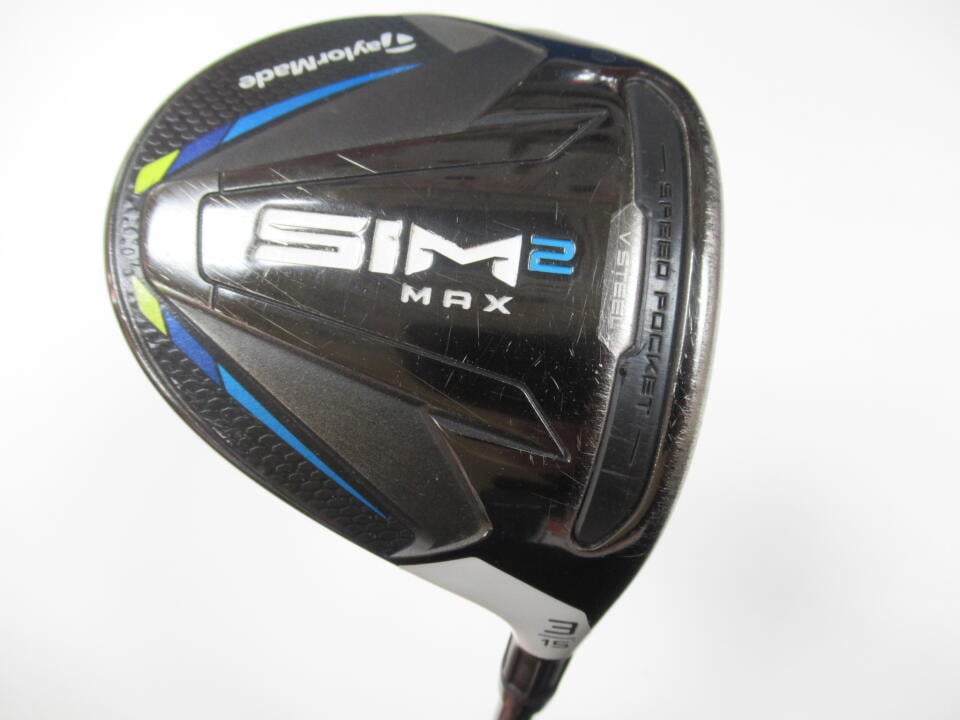 【中古】テーラーメイド SIM2 MAX フェアウェイウッド 3W 15° Rフレックス 43.25インチ TENSEI BLUE TM50(SIM2) Dランク 右利き用 Taylormade ゴルフクラブ シム2マックス ゴルフドゥ ゴルフ用品 GOLF DO 中古