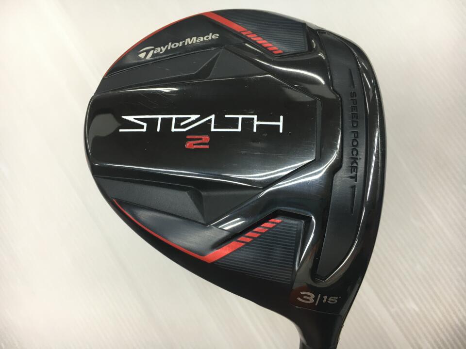 【中古】テーラーメイド STEALTH2 フェアウェイウッド 3W 15° Sフレックス 43.25インチ ヘッドカバーあり TENSEI RED TM50 Dランク 右利き用 Taylormade ゴルフクラブ ステルス2 ゴルフドゥ ゴルフ用品 GOL