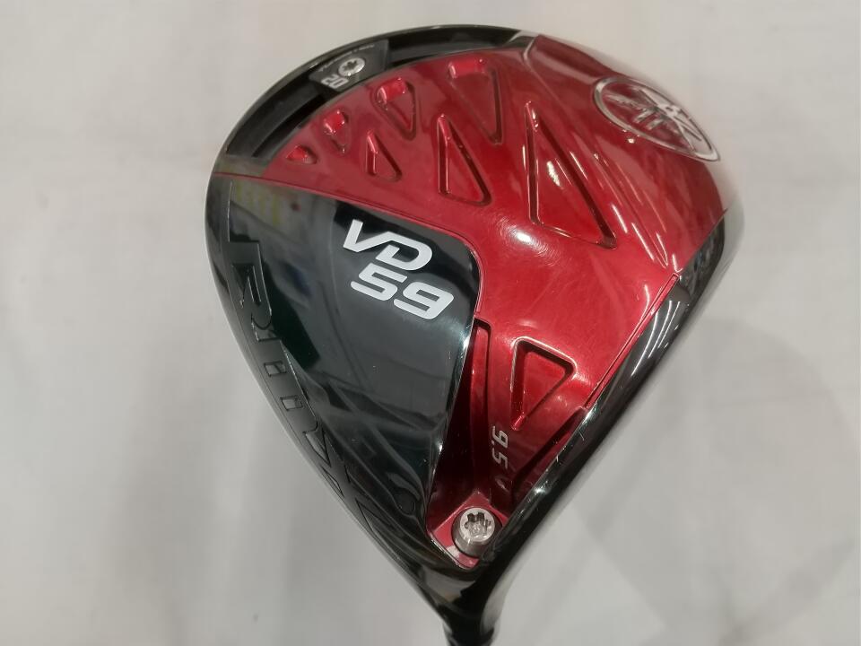 【中古】ヤマハ RMX VD59 ドライバー 9.5° Sフレックス 45.5インチ ヘッドカバーあり Diamana YR50 Cランク 右利き用 YAMAHA ゴルフクラブ リミックス ゴルフドゥ ゴルフ用品 GOLF DO 中古ゴルフクラブ