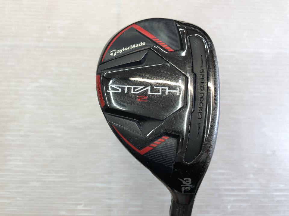 【中古】テーラーメイド STEALTH2 ユーティリティ 19° Sフレックス 40.25インチ ヘッドカバーあり TENSEI RED TM60 Dランク 右利き用 Taylormade ゴルフクラブ ステルス2 ゴルフドゥ ゴルフ用品 GOLF DO 中
