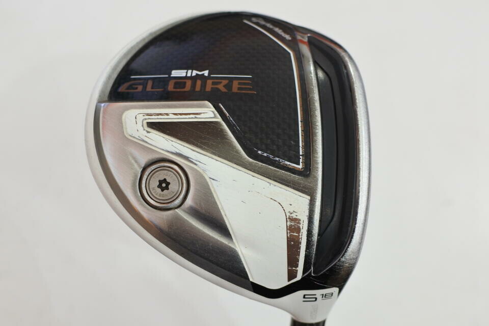 【中古】テーラーメイド SIM GLOIRE フェアウェイウッド 5W 18&deg; Sフレックス 42.5インチ ヘッドカバーあり Speeder 569 EVOLUTION 7 リシャフト品 Dランク 右利き用 Taylormade ゴルフクラブ シムグローレ｜ゴルフ ドゥ 中古クラブ店