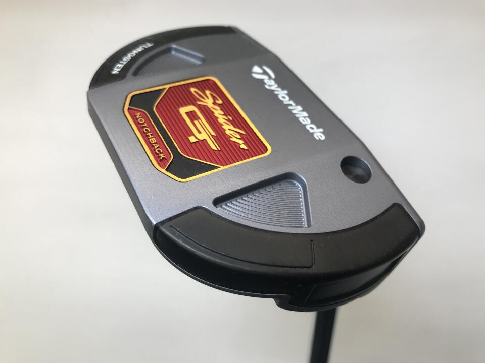 【中古】テーラーメイド Spider GT NOTCHBACK パター 34.0インチ ヘッドカバーあり オリジナルスチール Cランク 右利き用 Taylormade ゴルフクラブ ゴルフドゥ ゴルフ用品 GOLF DO 中古ゴルフクラブ