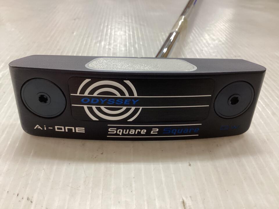 【中古】オデッセイ Ai-ONE Square 2 Square CRUISER DW パター 33.0インチ ヘッドカバーあり オリジナルスチール Cランク 右利き用 ODYSSEY ゴルフクラブ ゴルフドゥ ゴルフ用品 GOLF DO 中古ゴルフクラブ