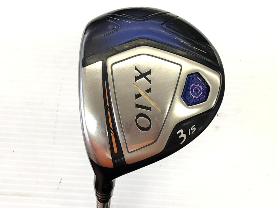 【中古】ダンロップ XXIO 10 ネイビー フェアウェイウッド 3W 15&deg; Rフレックス 43.25インチ ヘッドカバーあり MP1000 ネイビー Cランク 左利き用 DUNLOP ゴルフクラブ ゼクシオ10 ゴルフドゥ ゴルフ用｜ゴルフ ドゥ 中古クラブ店
