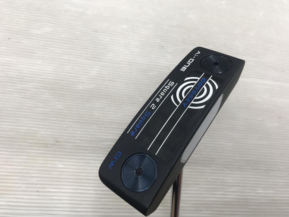 【中古】オデッセイ Ai-ONE Square 2 Square CRUISER DW パター 33.0インチ ヘッドカバーあり オリジナルスチール Cランク 右利き用 ODYSSEY ゴルフクラブ ゴルフドゥ ゴルフ用品 GOLF DO 中古ゴルフクラブ