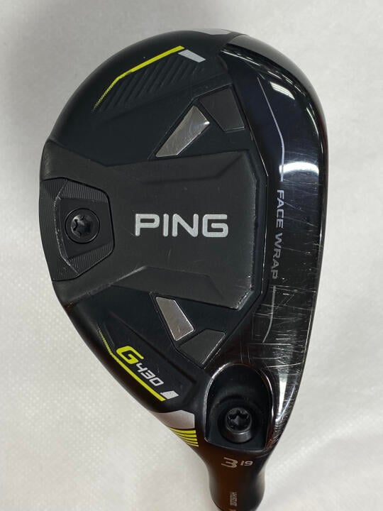【中古】ピン G430 ユーティリティ 19° Sフレックス 40.25インチ ヘッドカバーあり ALTA J CB BLACK Cランク 右利き用 PING ゴルフクラブ ゴルフドゥ ゴルフ用品 GOLF DO 中古ゴルフクラブ