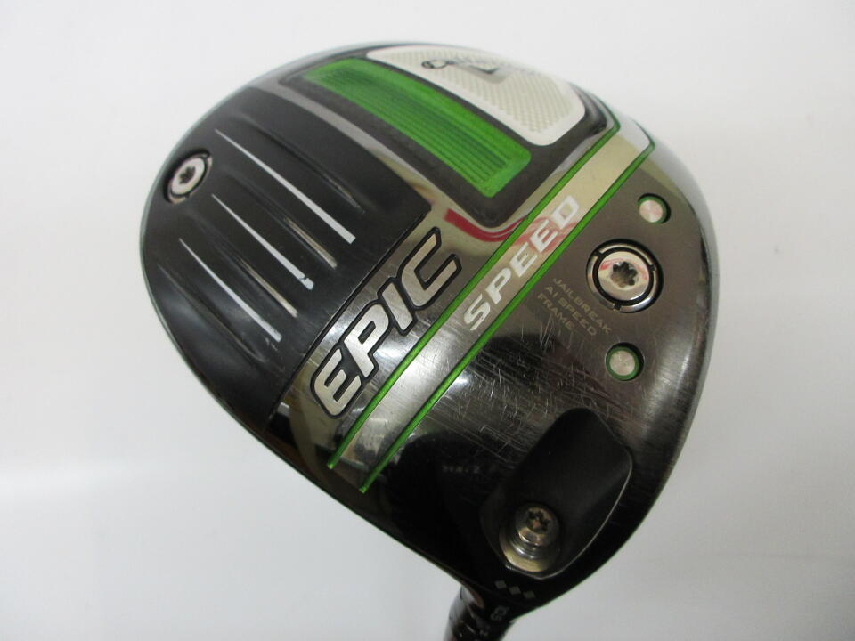 【中古】キャロウェイ EPIC SPEED ◆◆◆ ドライバー 10.5° Sフレックス 45.5インチ ヘッドカバーあり MMT　６０ リシャフト品 Dランク 右利き用 Callaway ゴルフクラブ エピックスピード ゴルフドゥ