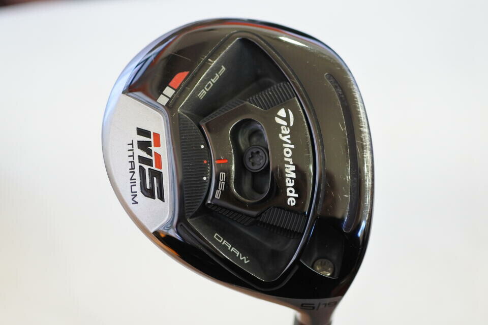 【中古】【訳あり】テーラーメイド M5 フェアウェイウッド 5W 19° Sフレックス 42.75インチ ヘッドカバーあり KUROKAGE TM5 2019 Cランク 右利き用 Taylormade ゴルフクラブ ゴルフドゥ ゴルフ用品 GOLF D