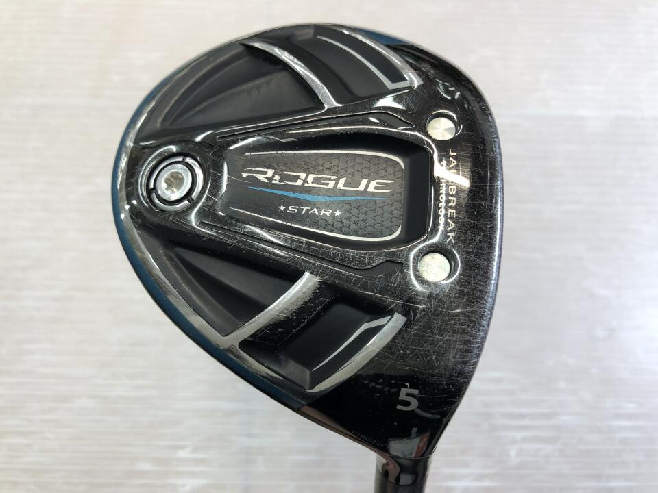 【中古】キャロウェイ ROGUE STAR フェアウェイウッド 5W 18° Rフレックス 42.25インチ FUBUKI for CW 40 Dランク 右利き用 Callaway ゴルフクラブ ローグスター ゴルフドゥ ゴルフ用品 GOLF DO 中古ゴルフ