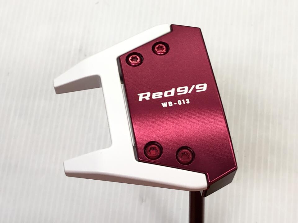 【中古】キャスコ Red 9/9 WB-013 パター 34.0インチ ヘッドカバーあり Red 9/9 Cランク 右利き用 Kasco ゴルフクラブ ゴルフドゥ ゴルフ用品 GOLF DO 中古ゴルフクラブ