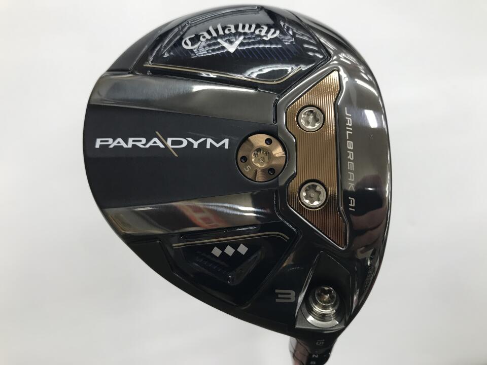 【中古】キャロウェイ PARADYM ◆◆◆ フェアウェイウッド 3W 15° SRフレックス 42.75インチ ヘッドカバーあり TENSEI 60for CW リシャフト品 Bランク 右利き用 Callaway ゴルフクラブ パラダイム トリプ