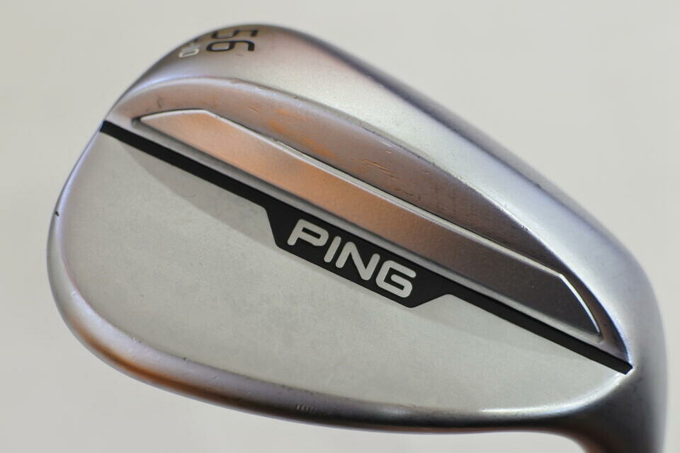 【中古】ピン s159 ウェッジ 56° Sフレックス 35.25インチ TRAVIL IRON 115 リシャフト品 Cランク 右利き用 PING ゴルフクラブ ゴルフドゥ ゴルフ用品 GOLF DO 中古ゴルフクラブ