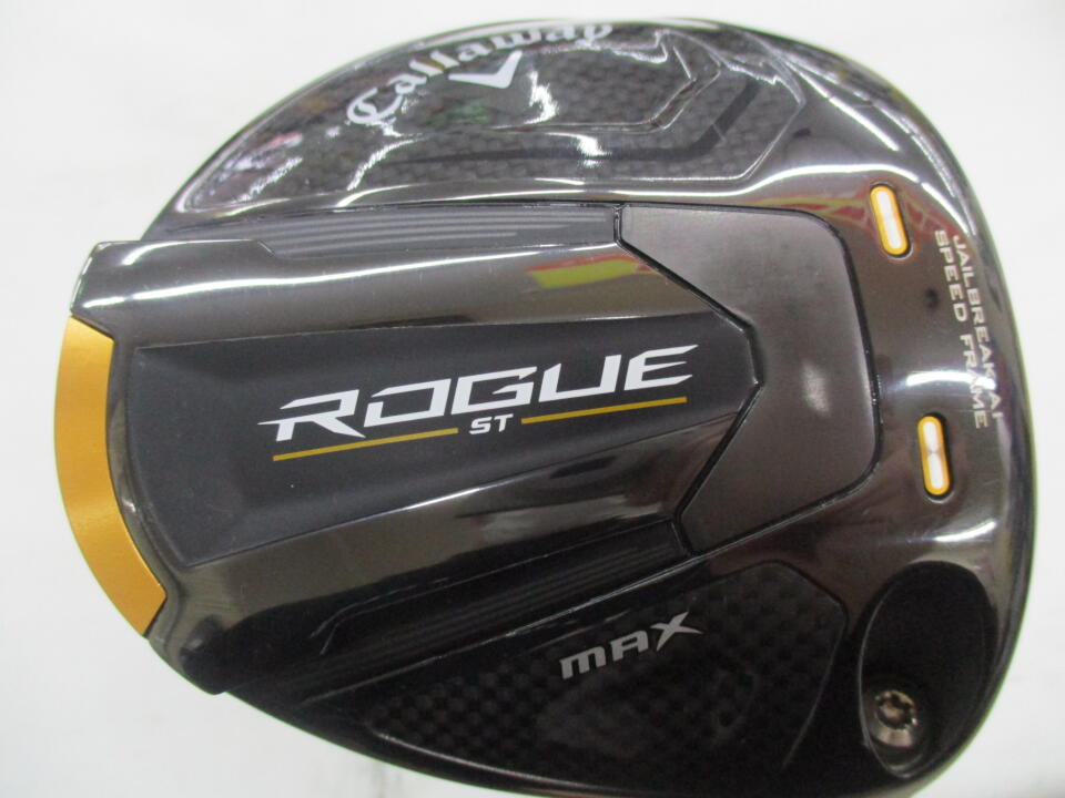 【中古】キャロウェイ ROGUE ST MAX ドライバー 9.0° Xフレックス 46.0インチ ヘッドカバーあり PLATINUM SPEEDR 4 リシャフト品 Cランク 右利き用 Callaway ゴルフクラブ ローグSTマックス ゴルフドゥ ゴ
