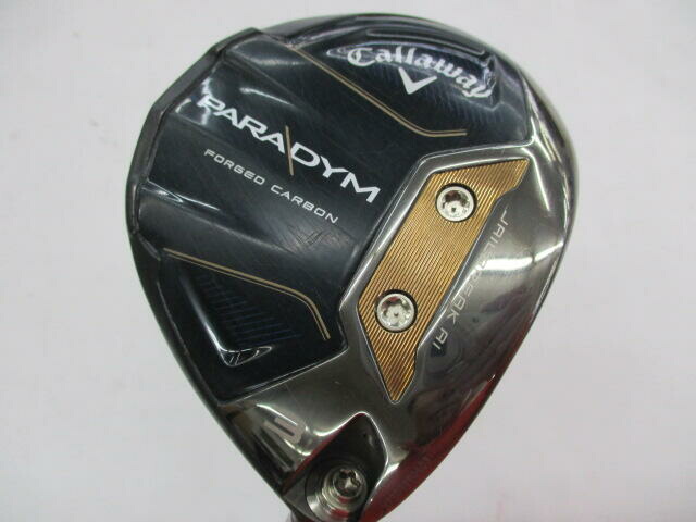【中古】キャロウェイ PARADYM フェアウェイウッド 3W 15° SRフレックス 43.0インチ ヘッドカバーあり VENTUS TR 5 for Callaway Cランク 右利き用 Callaway ゴルフクラブ パラダイム ゴルフドゥ ゴルフ用