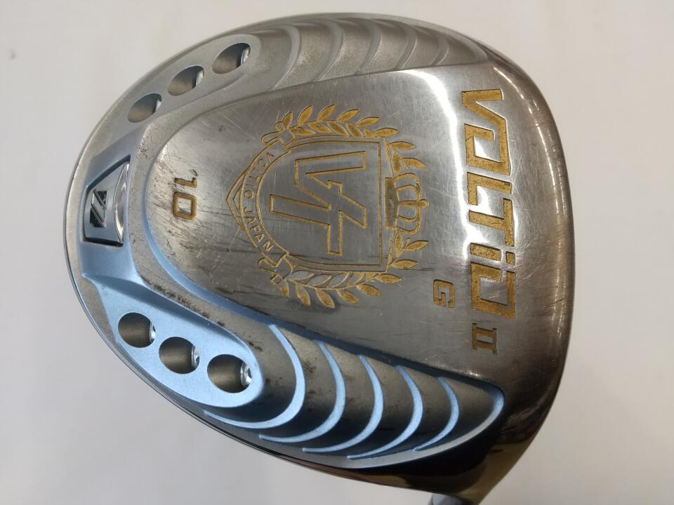 【中古】カタナゴルフ VOLTiO ２G ドライバー 10° Rフレックス 46.0インチ ヘッドカバーあり ツアーAD KT-5 Dランク 右利き用 KATANA ゴルフクラブ ゴルフドゥ ゴルフ用品 GOLF DO 中古ゴルフクラブ
