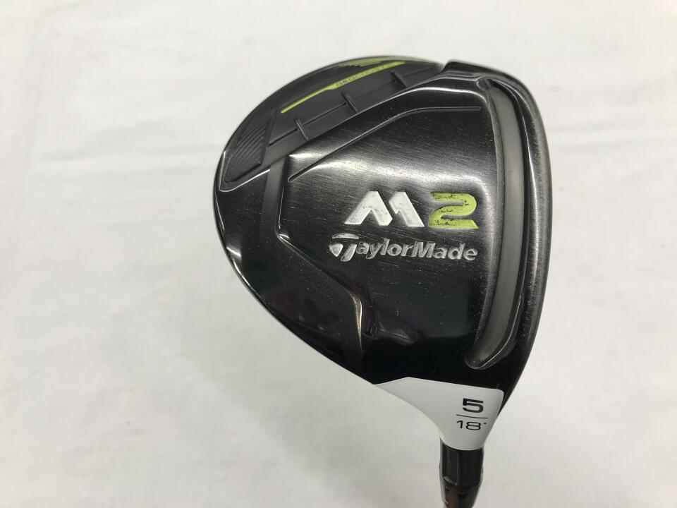【中古】テーラーメイド M2 2017 フェアウェイウッド 5W 18° Xフレックス 42.25インチ ヘッドカバーあり ﾂｱｰAD DJ-7 リシャフト品 Cランク 右利き用 Taylormade ゴルフクラブ ゴルフドゥ ゴルフ用