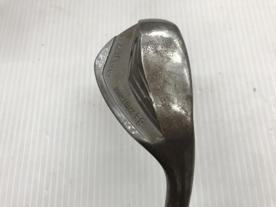 【中古】バルド CORSA FORGED BOUNCE BACK TOUR RAW ウェッジ 58° WEDGEフレックス 35.0インチ NSプロ MODUS 3 125WEDGE リシャフト品 Cランク 右利き用 BALDO ゴルフクラブ ゴルフドゥ ゴルフ用品 GOLF DO 中古ゴル
