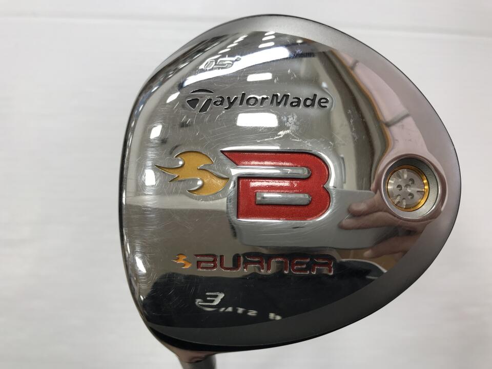 【中古】【訳あり】テーラーメイド バーナー (2008) フェアウェイウッド 3W 15° SRフレックス 42.5インチ リアックス スーパーファスト Dランク 左利き用 Taylormade ゴルフクラブ ゴルフドゥ ゴル