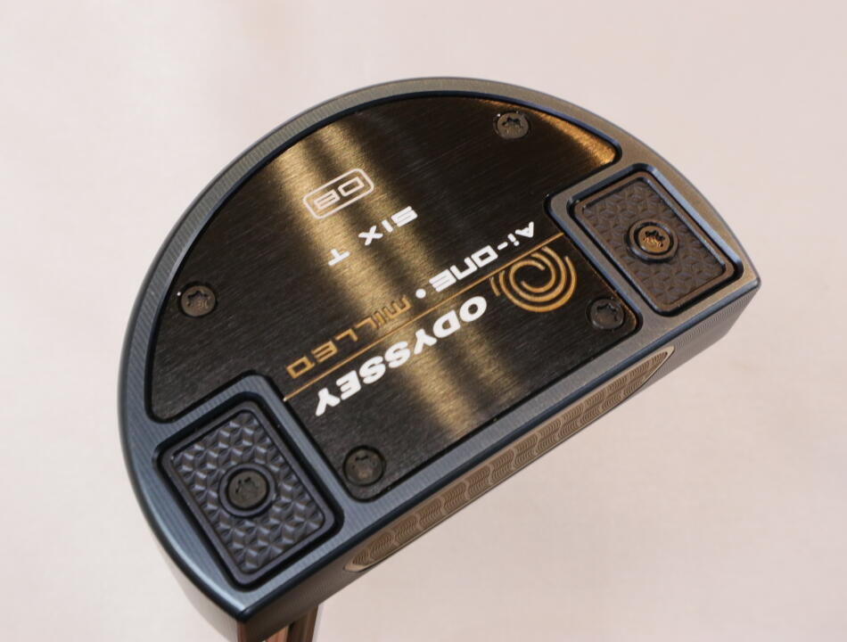 【中古】オデッセイ Ai-ONE MILLED SIX T パター 34.0インチ ヘッドカバーあり オリジナルスチール Cランク 右利き用 ODYSSEY ゴルフクラブ ゴルフドゥ ゴルフ用品 GOLF DO 中古ゴルフクラブ