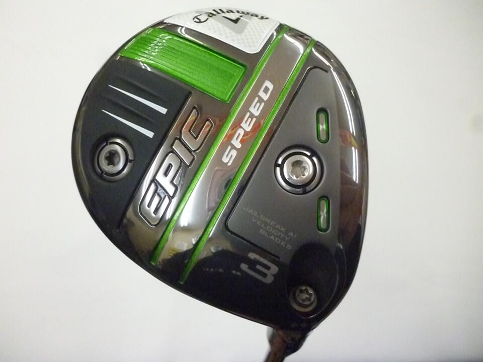 【中古】キャロウェイ EPIC SPEED ◆◆◆ フェアウェイウッド 3W 15° Sフレックス 43.0インチ ヘッドカバーあり TENSEI 55 for Callaway Bランク 右利き用 Callaway ゴルフクラブ エピックスピード ゴルフ