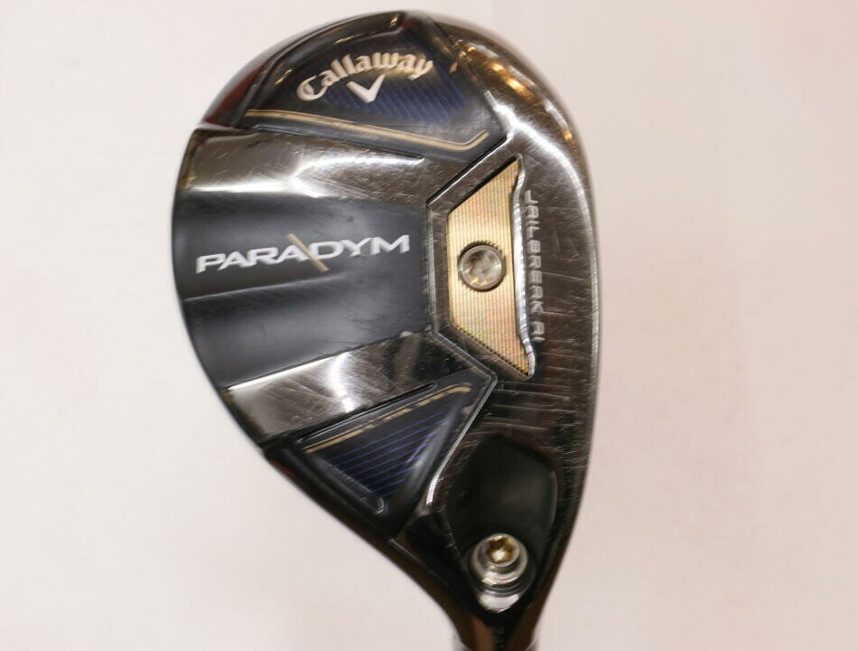 【中古】キャロウェイ PARADYM ユーティリティ 24° Sフレックス 39.5インチ ヘッドカバーあり MCI80 リシャフト品 Cランク 右利き用 Callaway ゴルフクラブ パラダイム ゴルフドゥ ゴルフ用品 GOLF DO