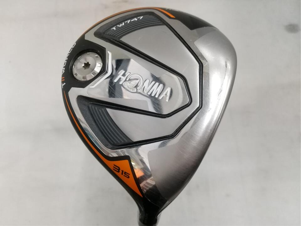 【中古】ホンマゴルフ TOUR WORLD TW747 フェアウェイウッド 3W 15&deg; Rフレックス 43.0インチ VIZARD For TW747 50 Cランク 右利き用 ゴルフクラブ ツアーワールド ゴルフドゥ ゴルフ用品 GOLF DO 中古ゴルフ｜ゴルフ ドゥ 中古クラブ店
