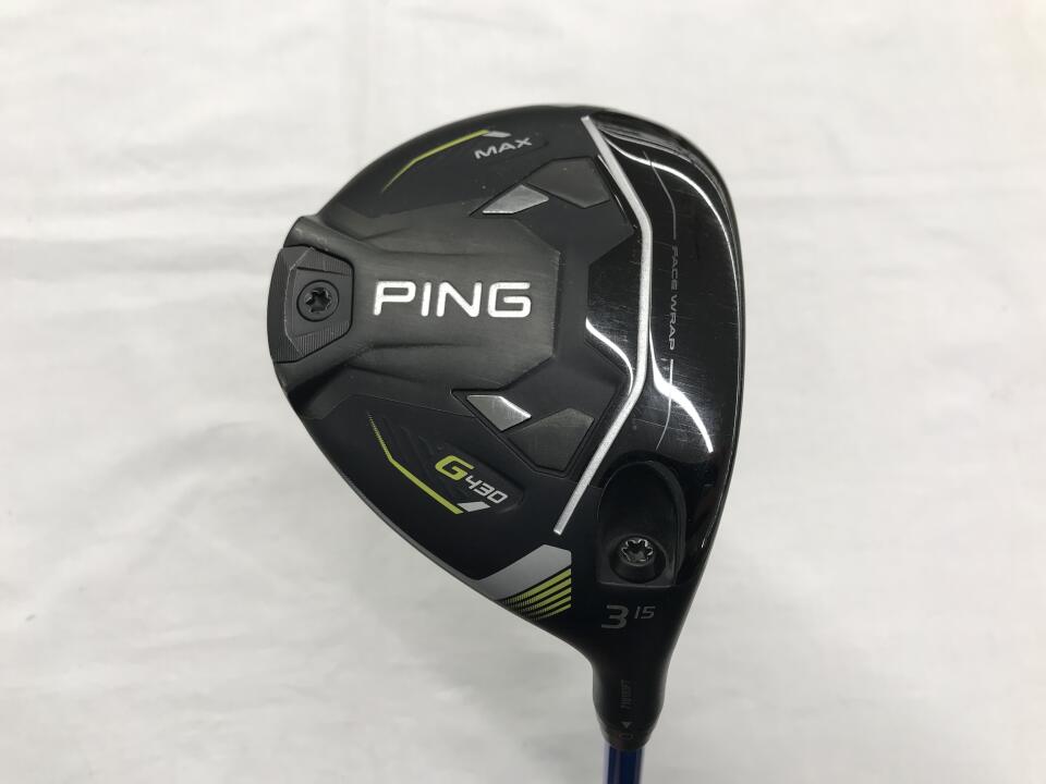 【中古】ピン G430 MAX フェアウェイウッド 3W 15° Sフレックス 42.75インチ ALTA J CB BLUE リシャフト品 Cランク 右利き用 PING ゴルフクラブ G430マックス ゴルフドゥ ゴルフ用品 GOLF DO 中古ゴルフク