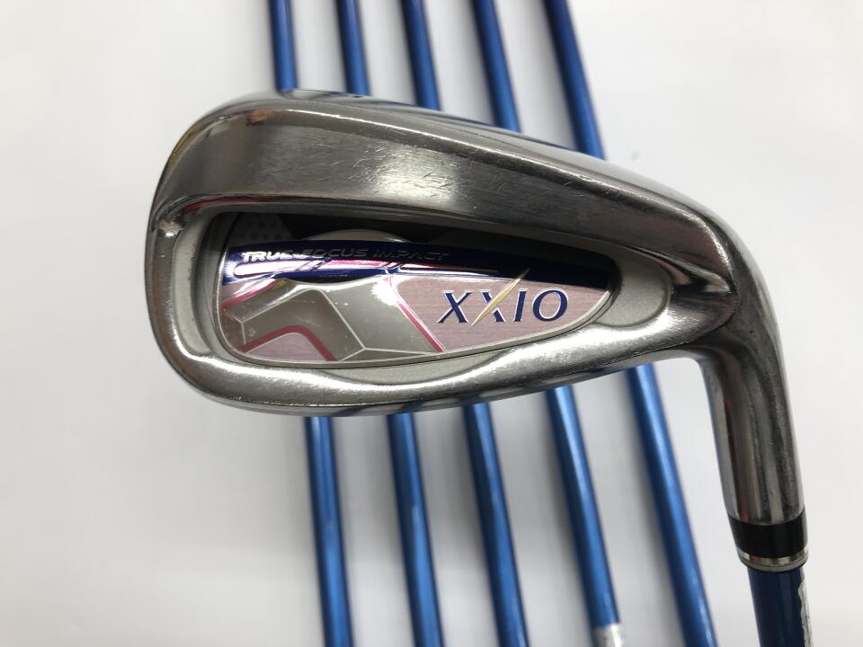 【中古】【レディースモデル】ダンロップ XXIO 10 レディス ブルー アイアンセット Aフレックス 36.25インチ MP1000L ブルー Cランク 右利き用 DUNLOP ゴルフクラブ ゼクシオ10 ゴルフドゥ ゴルフ用