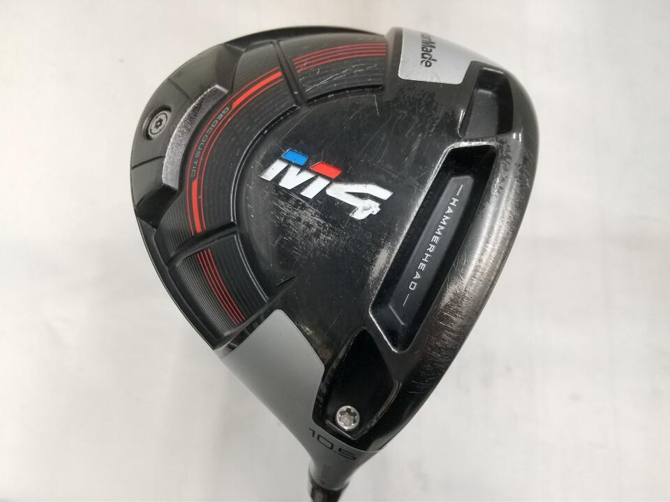 【中古】テーラーメイド M4 ドライバー 10.5° Sフレックス 45.25インチ ヘッドカバーあり ATTAS　G7　７ リシャフト品 Dランク 右利き用 Taylormade ゴルフクラブ ゴルフドゥ ゴルフ用品 GOLF DO 中古