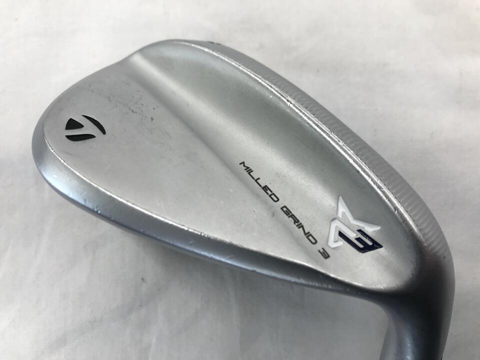 【中古】テーラーメイド MILLED GRIND 3 クローム ウェッジ 60° S200フレックス 35.0インチ ダイナミックゴールド HT Cランク 右利き用 Taylormade ゴルフクラブ ミルドグラインド3 ゴルフドゥ ゴルフ