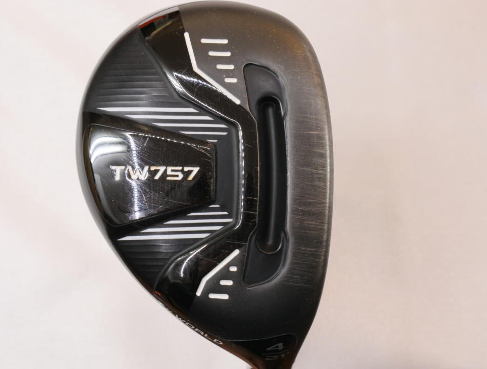 【中古】ホンマゴルフ TOUR WORLD TW757 ユーティリティ 21° Sフレックス 39.75インチ ヘッドカバーあり MCH60 リシャフト品 Dランク 右利き用 ゴルフクラブ ツアーワールド ゴルフドゥ ゴルフ用品 G