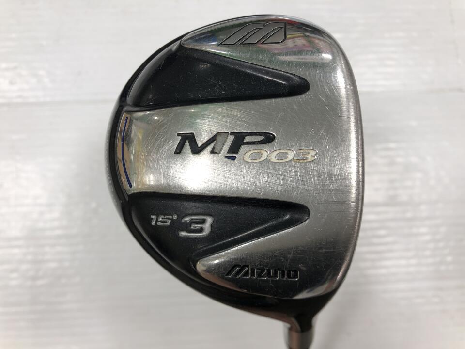 【中古】ミズノ MP-003 フェアウェイウッド 3W 15° 43.0インチ ツアーAD PT-6 Dランク 右利き用 MIZUNO ゴルフクラブ ゴルフドゥ ゴルフ用品 GOLF DO 中古ゴルフクラブ