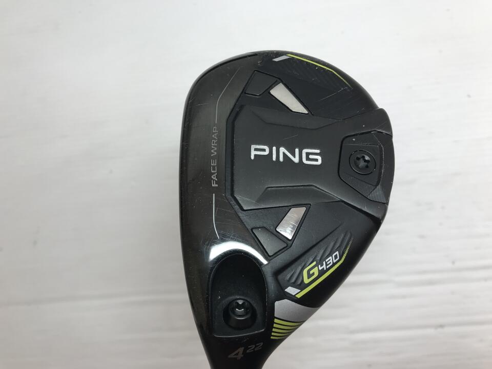 【中古】ピン G430 ユーティリティ 22° SRフレックス 39.5インチ ヘッドカバーあり ALTA J CB BLACK Dランク 左利き用 PING ゴルフクラブ ゴルフドゥ ゴルフ用品 GOLF DO 中古ゴルフクラブ