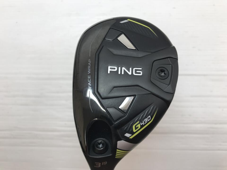 【中古】ピン G430 ユーティリティ 19&deg; SRフレックス 40.0インチ ヘッドカバーあり ALTA J CB BLACK Dランク 左利き用 PING ゴルフクラブ ゴルフドゥ ゴルフ用品 GOLF DO 中古ゴルフクラブ｜ゴルフ ドゥ 中古クラブ店