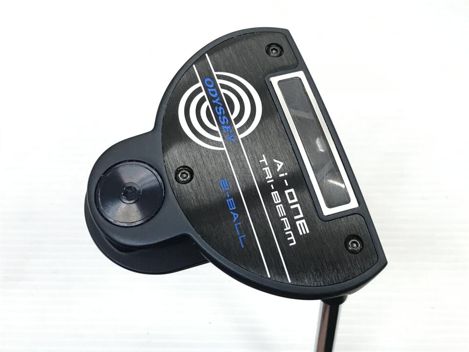 【中古】オデッセイ Ai-ONE TRI-BEAM 2-BALL パター 34.0インチ ヘッドカバーあり オリジナルスチール Bランク 右利き用 ODYSSEY ゴルフクラブ ゴルフドゥ ゴルフ用品 GOLF DO 中古ゴルフクラブ