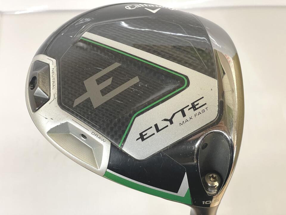 【中古】キャロウェイ ELYTE MAX FAST ドライバー 10.5° Rフレックス 45.75インチ LIN-Q GREEN 40 for Callaway Cランク 右利き用 Callaway ゴルフクラブ エリートマックスファスト ゴルフドゥ ゴルフ用品 GOLF