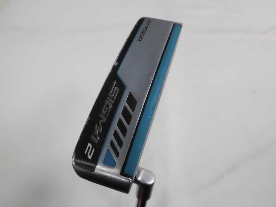 【中古】ピン SIGMA 2 ANSER Platinum パター 34.0インチ ヘッドカバーあり オリジナルカーボン Cランク 右利き用 PING ゴルフクラブ ゴルフドゥ ゴルフ用品 GOLF DO 中古ゴルフクラブ