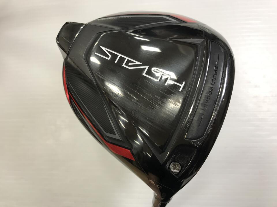 【中古】テーラーメイド STEALTH ドライバー 9° Sフレックス 45.75インチ ヘッドカバーあり TENSEI RED TM50 Cランク 右利き用 Taylormade ゴルフクラブ ステルス ゴルフドゥ ゴルフ用品 GOLF DO 中古ゴル