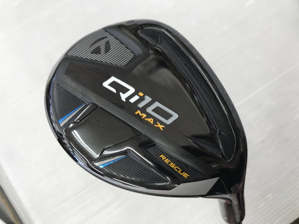 【中古】テーラーメイド Qi10 MAX ユーティリティ 27&deg; Rフレックス 38.5インチ KBS TOURC-TAPER LITE105 リシャフト品 Cランク 右利き用 Taylormade ゴルフクラブ Qi10マックス ゴルフドゥ ゴルフ用品 GOLF DO｜ゴルフ ドゥ 中古クラブ店