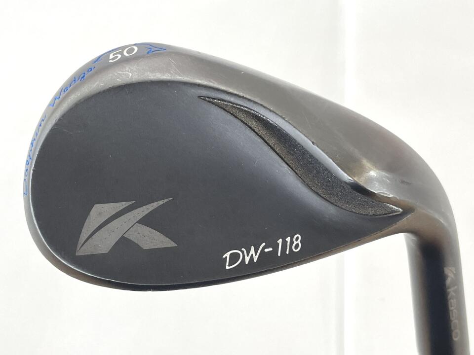 【中古】キャスコ Dolphin Wedge DW-118 ブラック ウェッジ 50° S200フレックス 35.25インチ ダイナミックゴールド Cランク 右利き用 Kasco ゴルフクラブ ゴルフドゥ ゴルフ用品 GOLF DO 中古ゴルフクラ|ゴルフ ドゥ 中古クラブ店