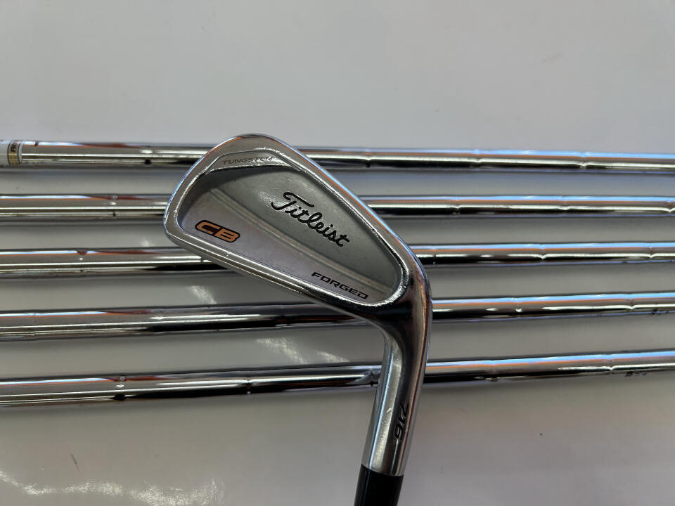 【中古】タイトリスト CB 716 アイアンセット S200フレックス 38.0インチ ダイナミックゴールド AMT Cランク 右利き用 Titleist ゴルフクラブ ゴルフドゥ ゴルフ用品 GOLF DO 中古ゴルフクラブ